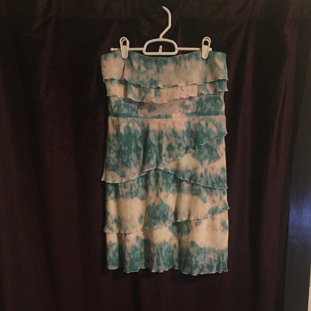 Urban Outfitters Strapless Tie Dye Dress - Picture 4 of 4